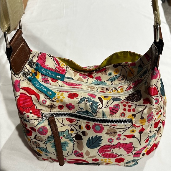 Loungefly Cream Floral Baby Bag - Picture 2 of 9